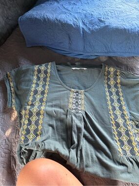 Woolrich Embroidered Olive Green Women’s Dress